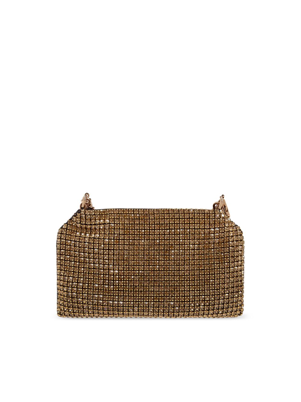 Falabella crystal mesh clutch