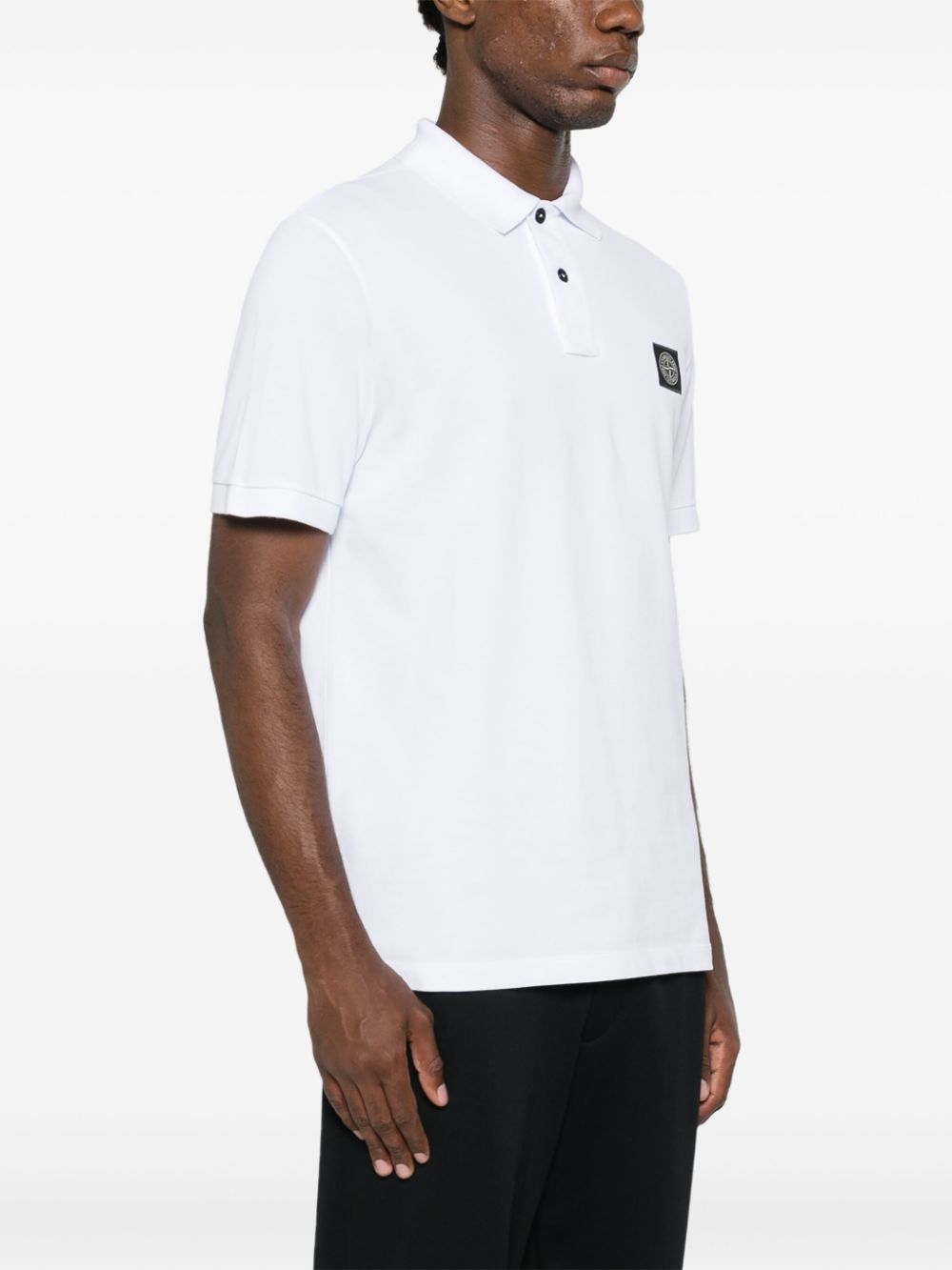 Logo cotton polo shirt