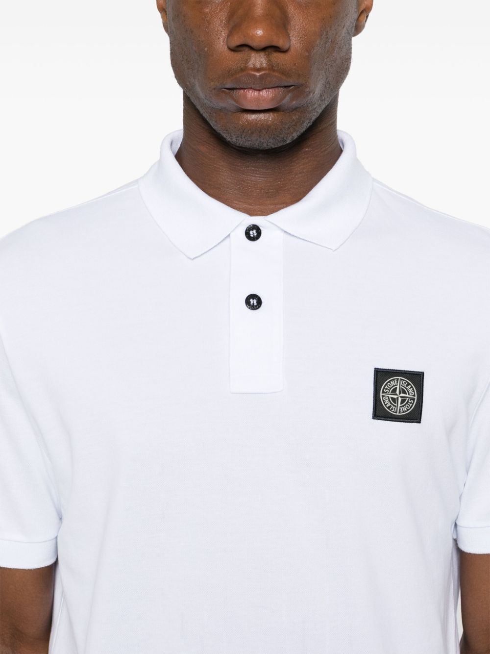 Logo cotton polo shirt