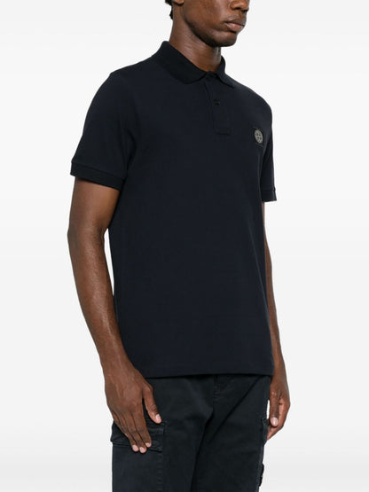 Logo cotton polo shirt