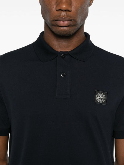 Logo cotton polo shirt