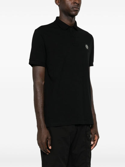 Logo cotton polo shirt