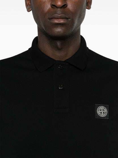 Logo cotton polo shirt