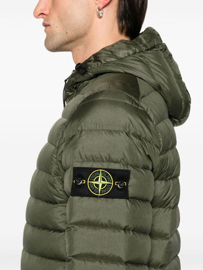 Nylon down jacket