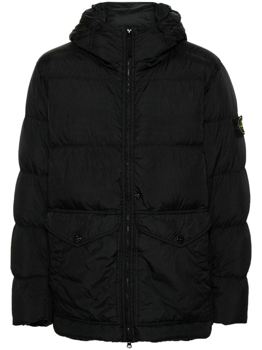 Nylon down jacket