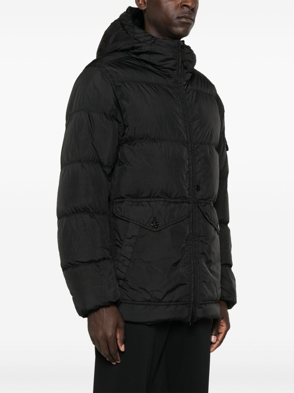 Nylon down jacket