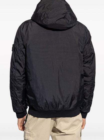 Nylon zipped jacket