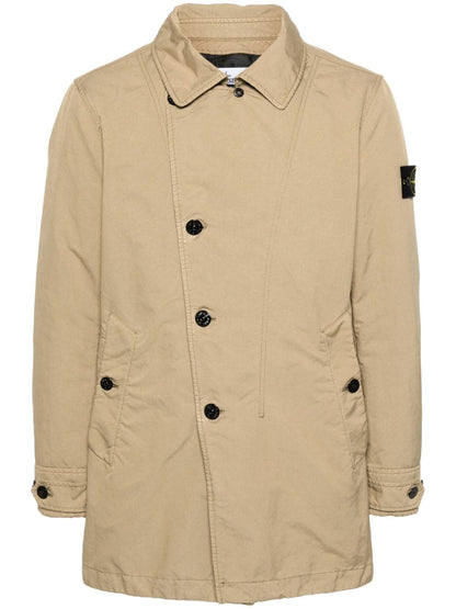 Water-resistant trench coat