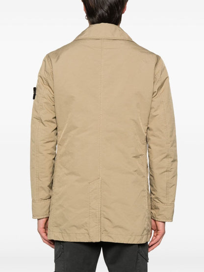 Water-resistant trench coat