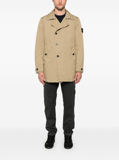 Water-resistant trench coat