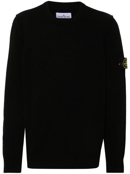 Wool crewneck sweater