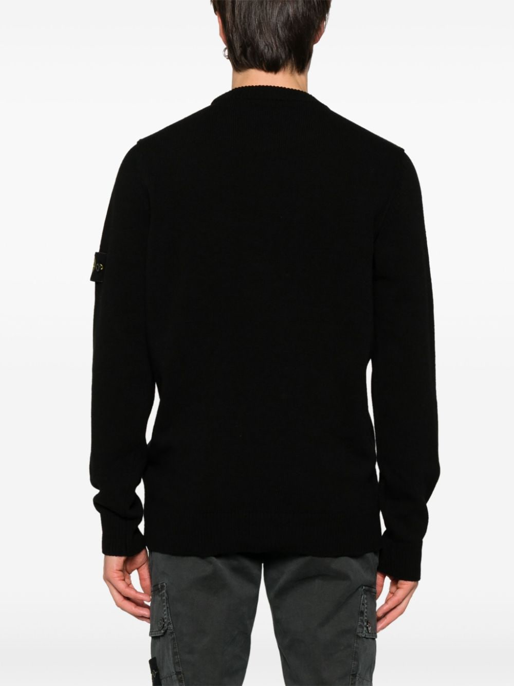 Wool crewneck sweater