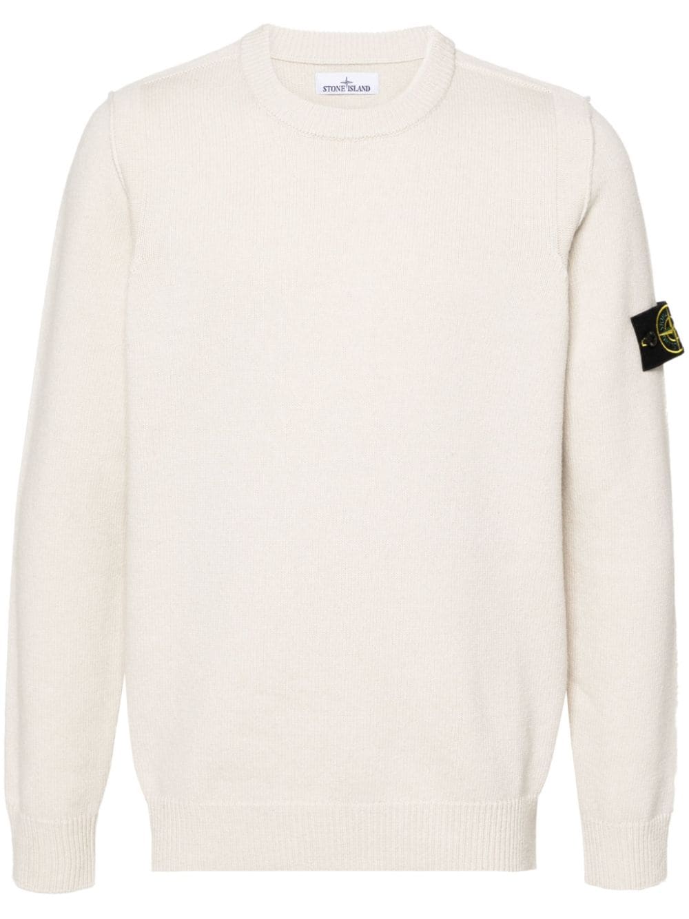 Wool crewneck sweater