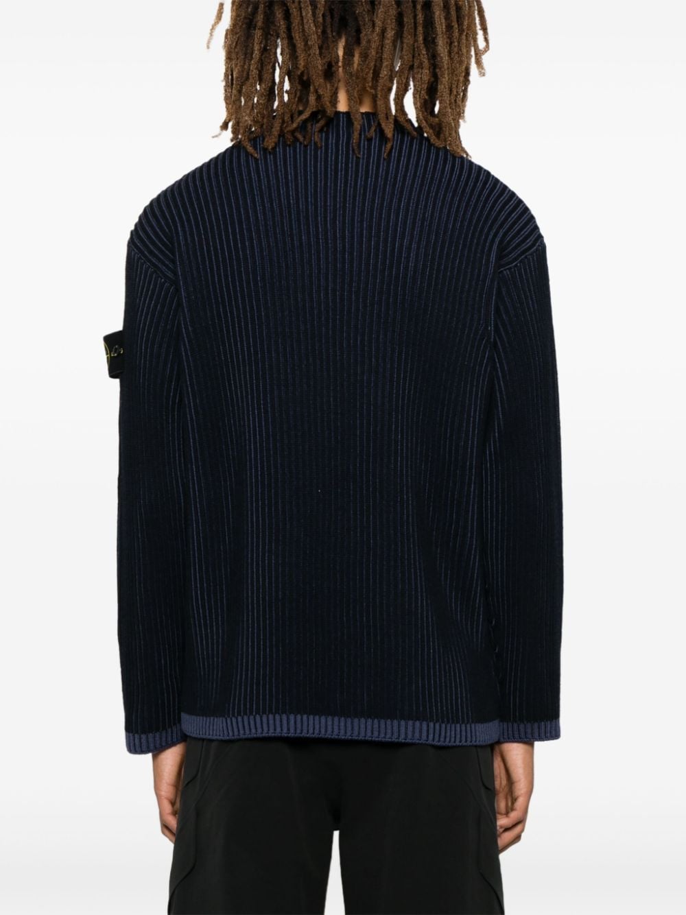 Wool crewneck sweater