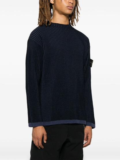 Wool crewneck sweater