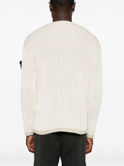 Wool crewneck sweater