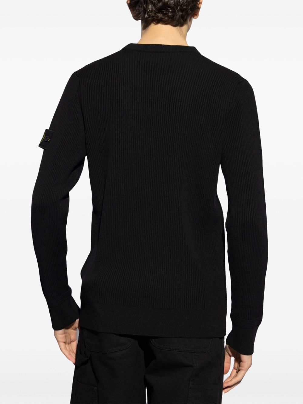 Wool high-neck sweater