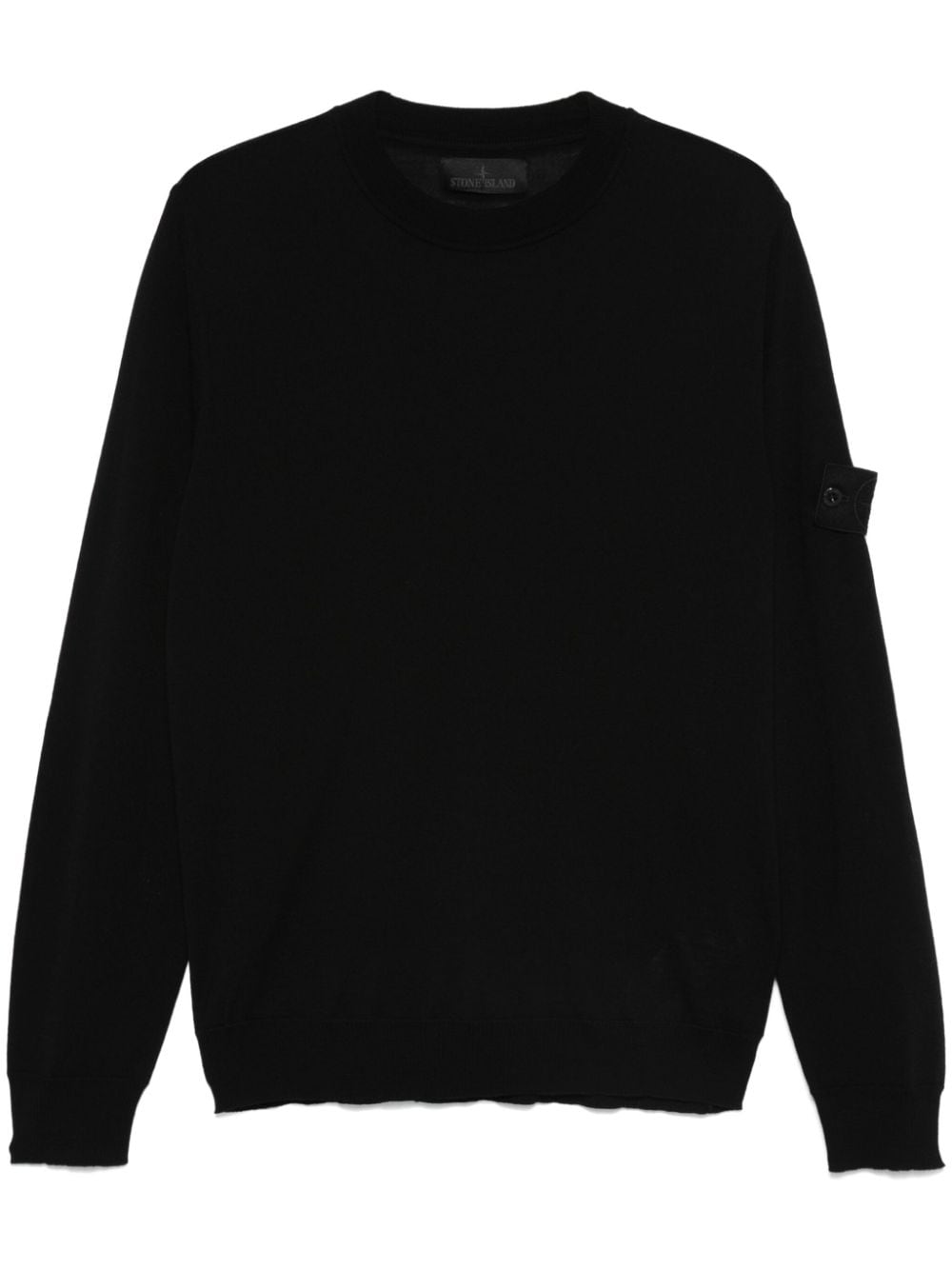 Wool crewneck sweater