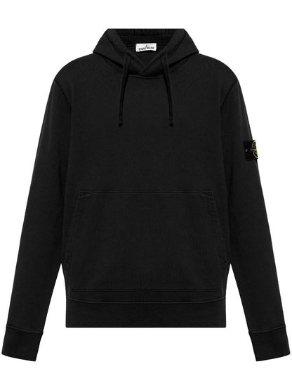 Logo cotton hoodie