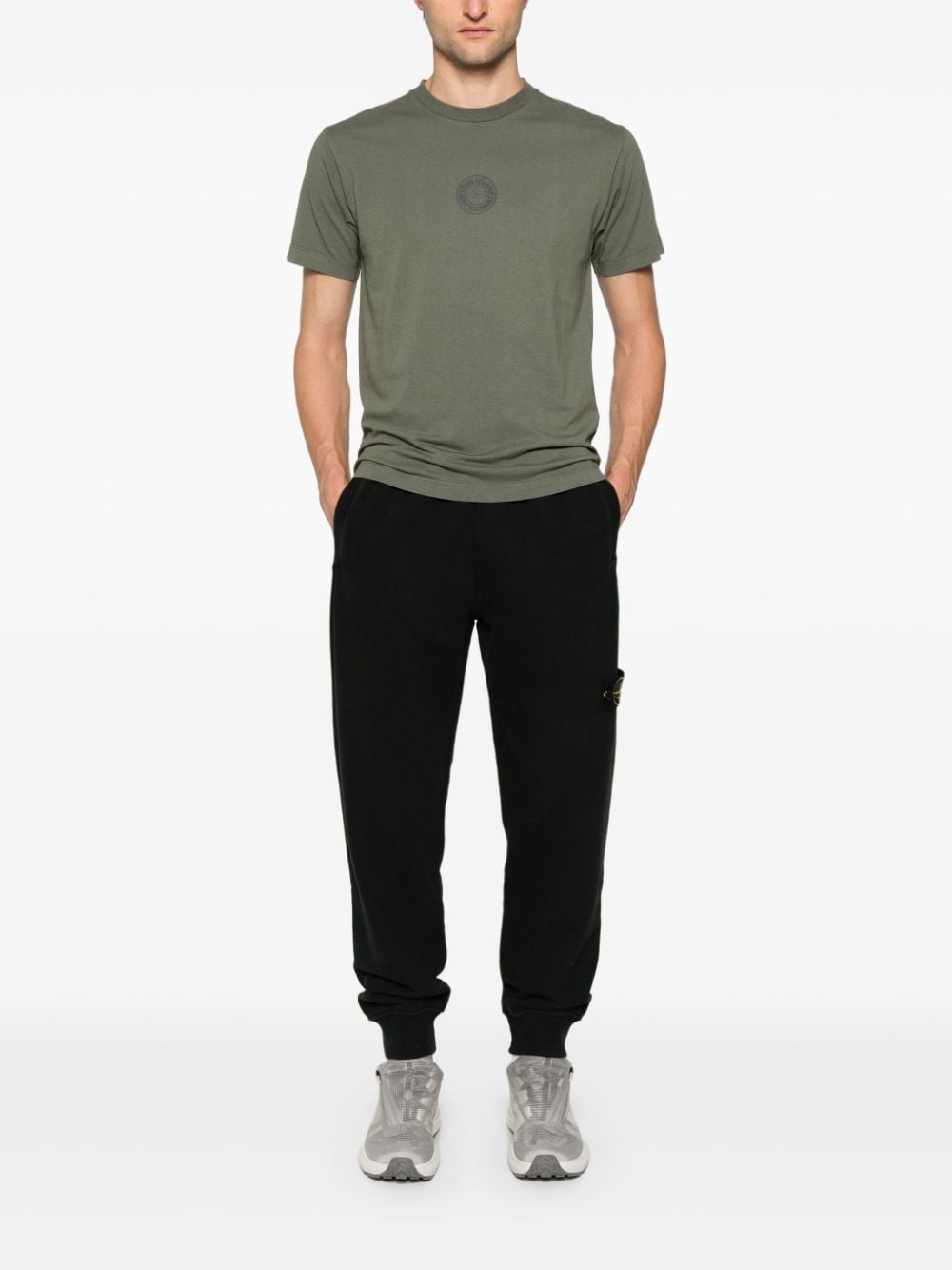 Logo cotton sweatpants