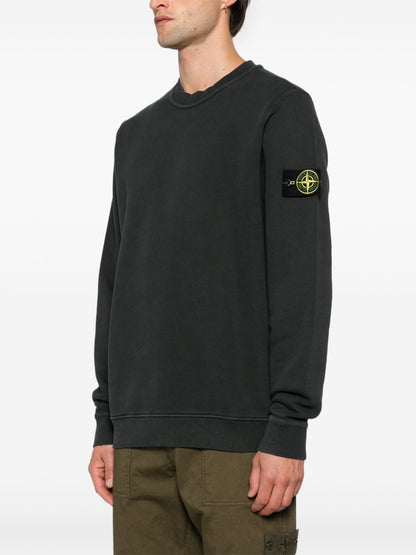 Logo cotton crewneck sweatshirt