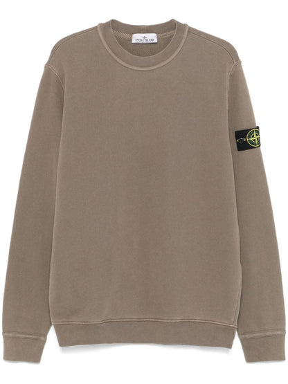 Logo cotton crewneck sweatshirt