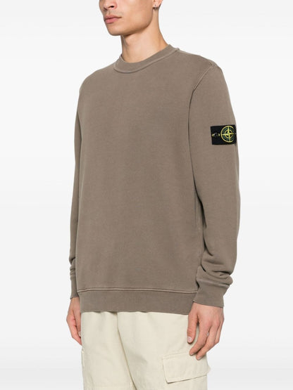 Logo cotton crewneck sweatshirt