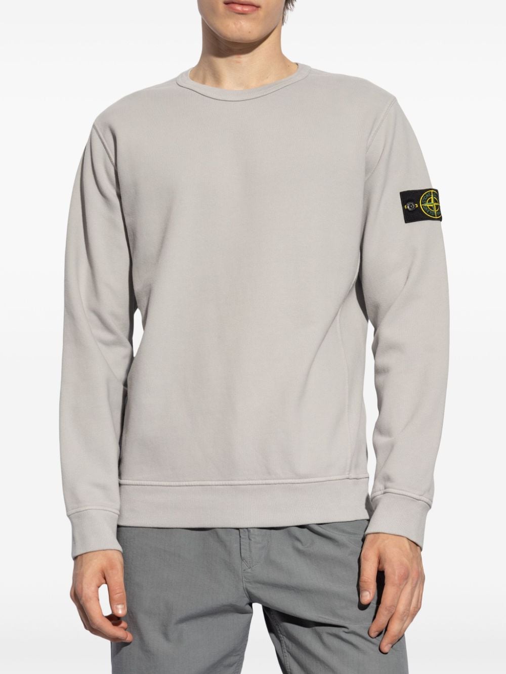 Logo cotton crewneck sweatshirt