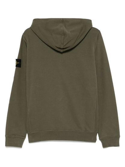 Logo cotton hoodie