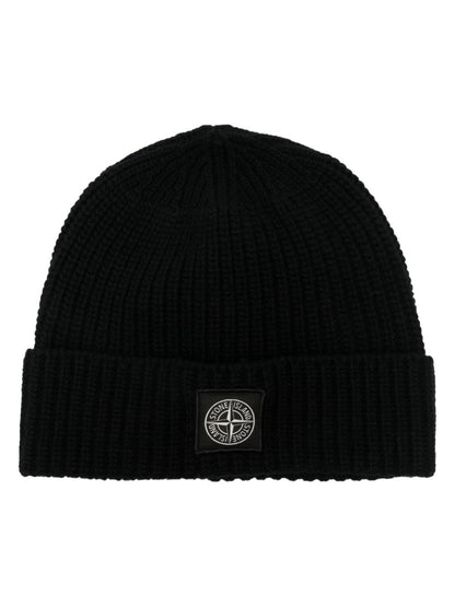 Logo wool beanie