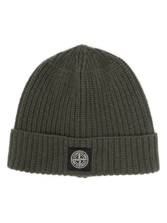 Logo wool beanie