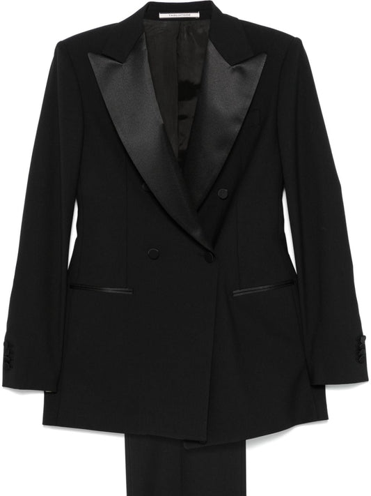 Wool double-breasted suit