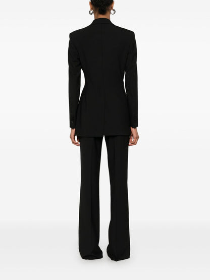 Wool double-breasted suit