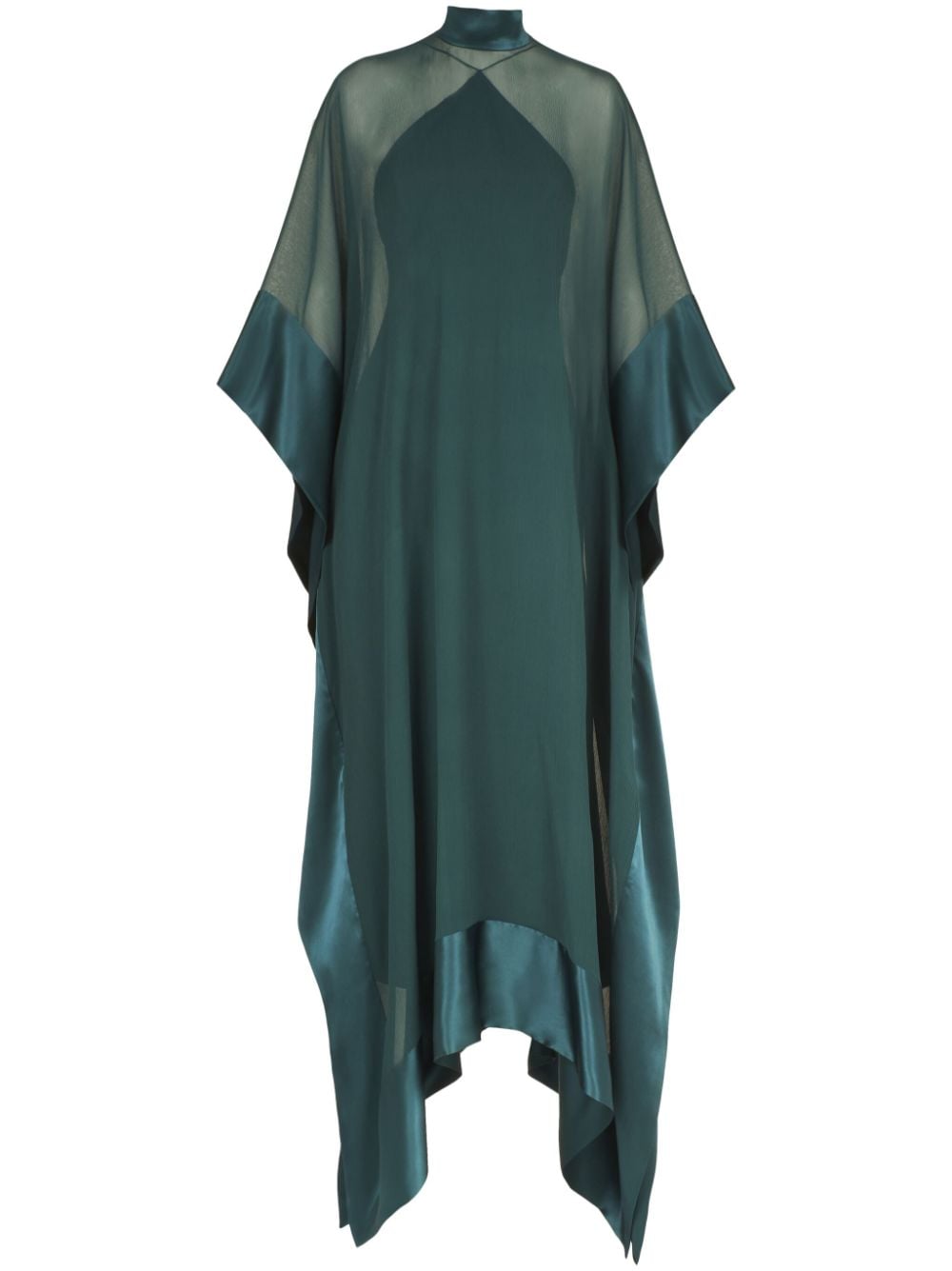 Silk kaftan dress