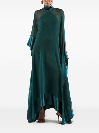 Silk kaftan dress