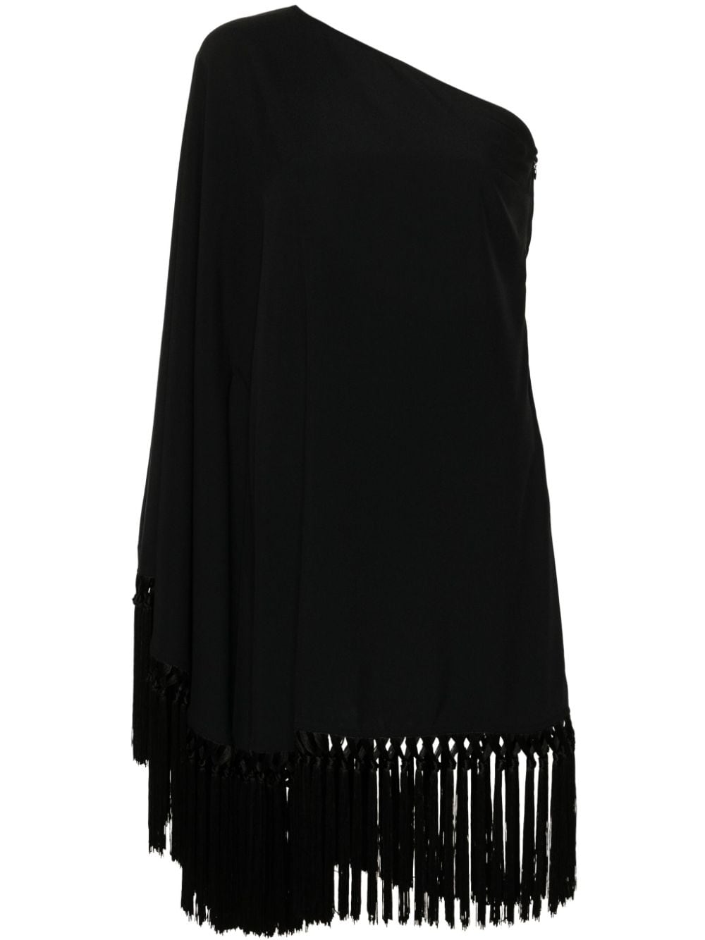 Piccolo arno fringed short dress