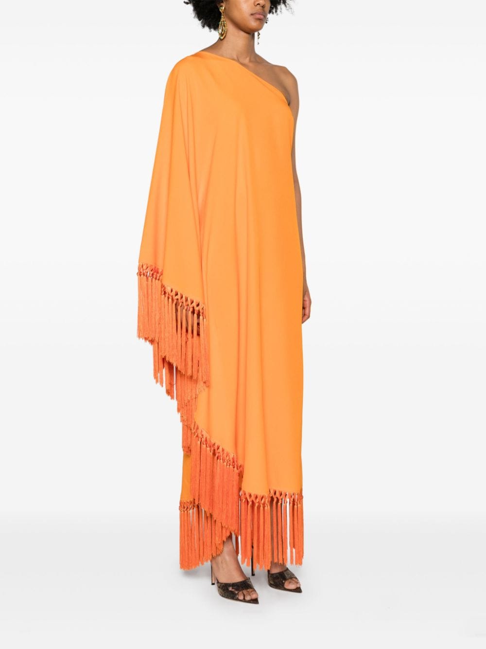 Arno fringed long dress