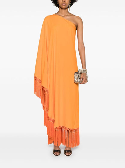 Arno fringed long dress