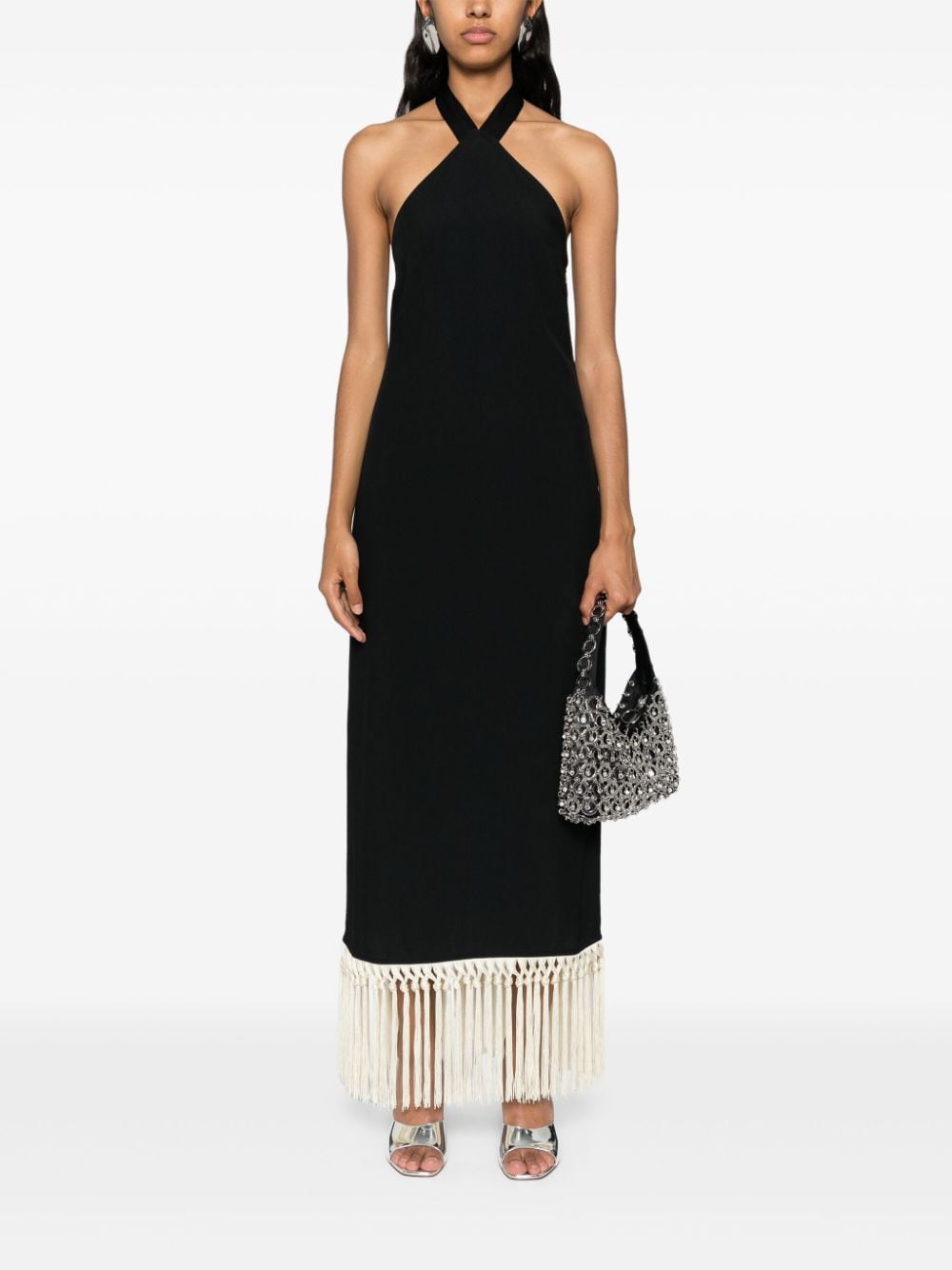 Nina fringed long dress