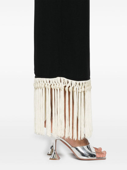 Nina fringed long dress