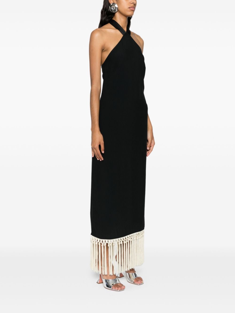 Nina fringed long dress