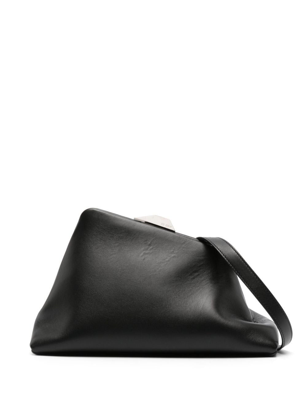 Day off leather shoulder bag