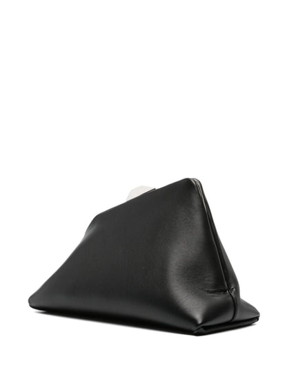 Day off leather shoulder bag