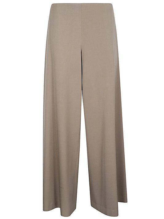 Dela wool wide-leg trousers