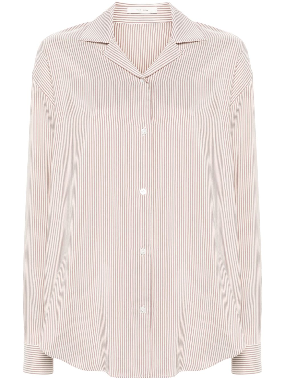 Valene striped silk shirt