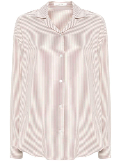 Valene striped silk shirt