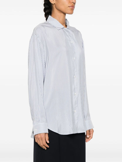 Valene striped silk shirt