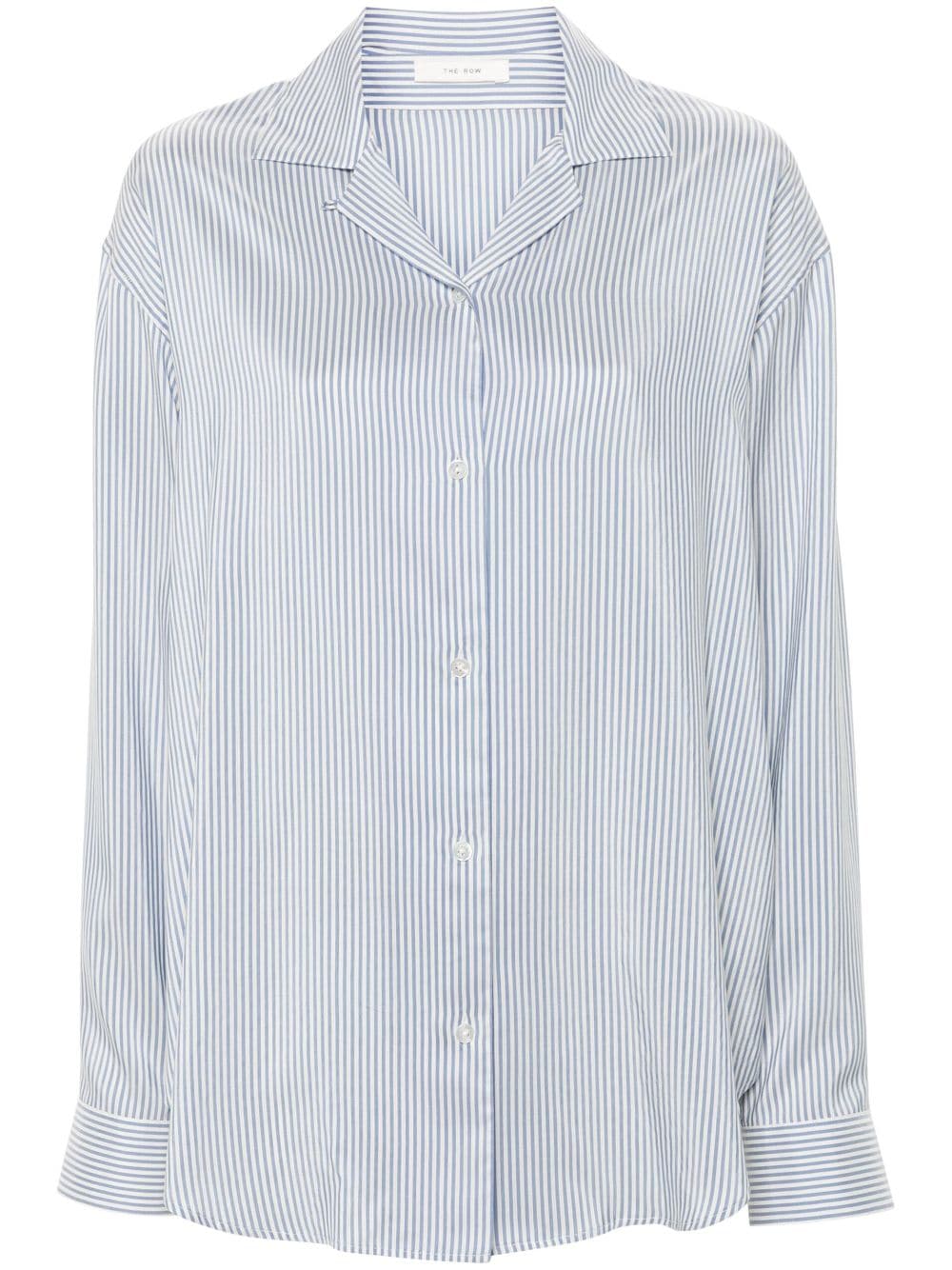 Valene striped silk shirt