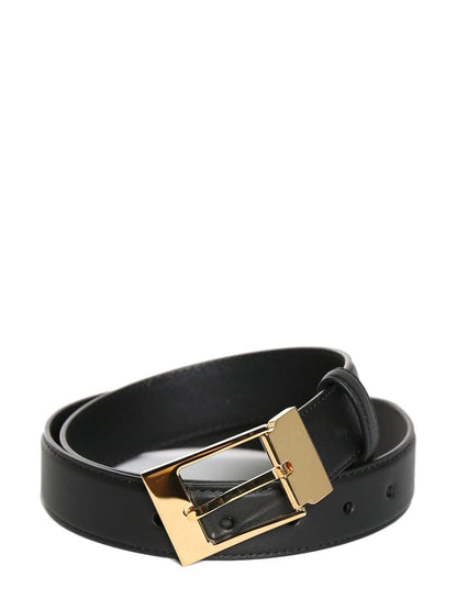 Jewel leather belt