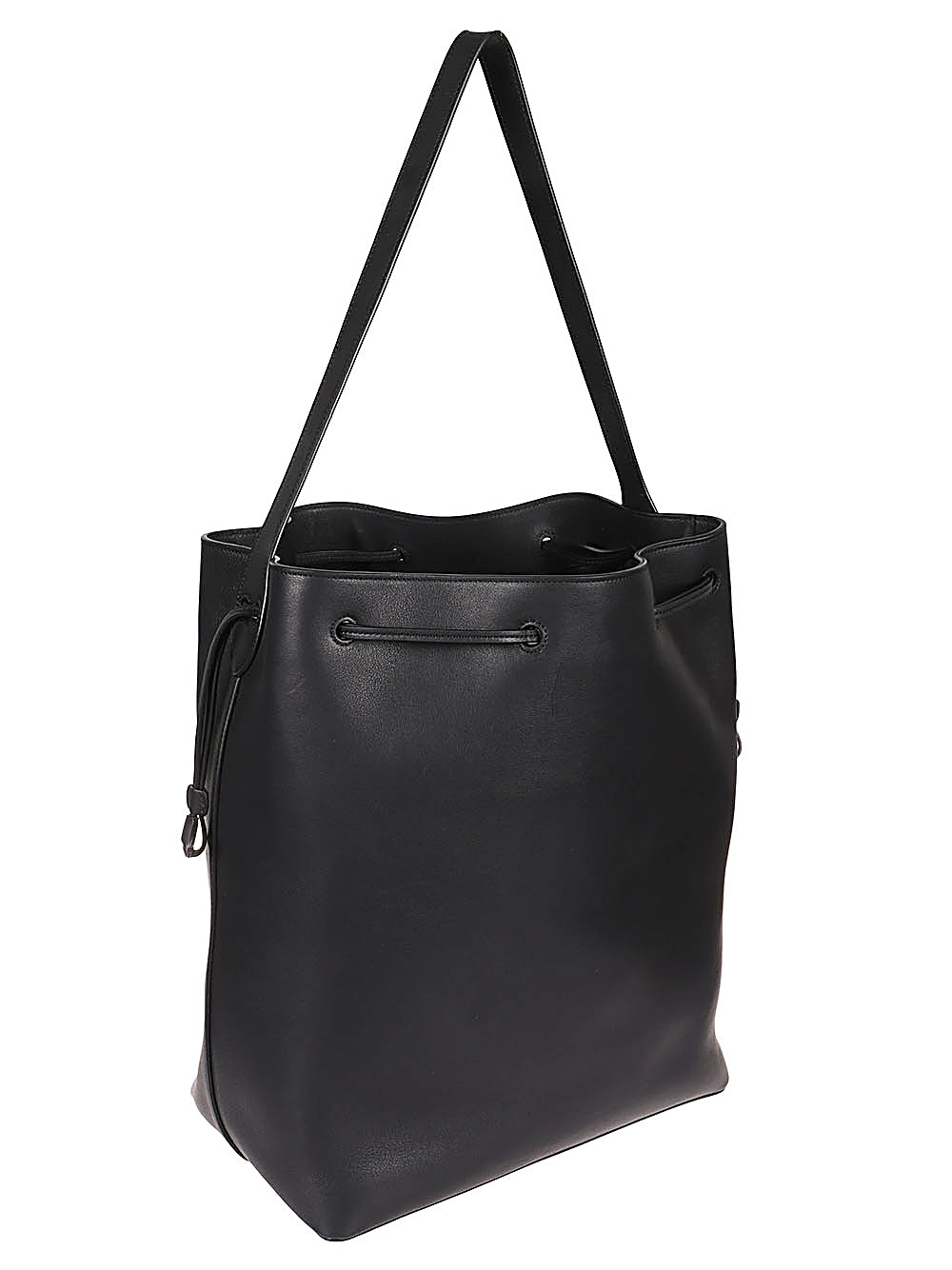 Belvedere leather bucket bag